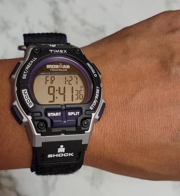 【Timex】Ironman Triathlon Endure 30LAP TIMEX® IRONMAN® Shock Endure 42mm Resin Strap Watch