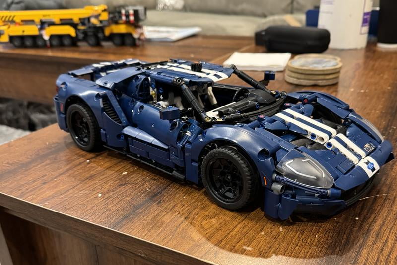 LEGO Technic 2022 Ford GT 42154 Car Model Kit, 1:12 Scale