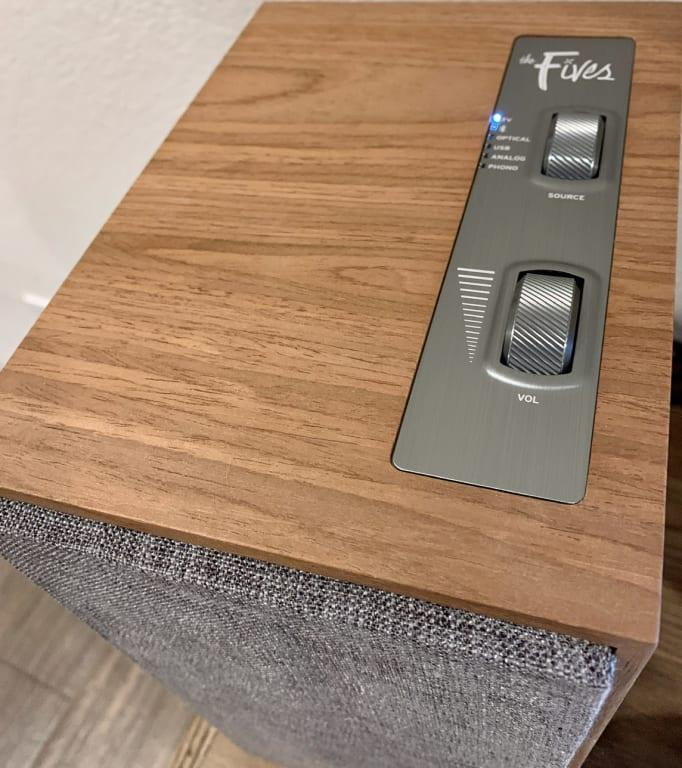 Klipsch, The Fives, Powered Monitors, Walnut: Amazon.co.uk: Musical Instruments
