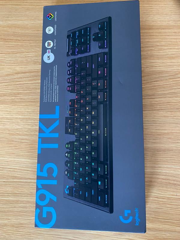 Logitech G915 TKL Tenkeyless LIGHTSPEED Wireless RGB Mechanical