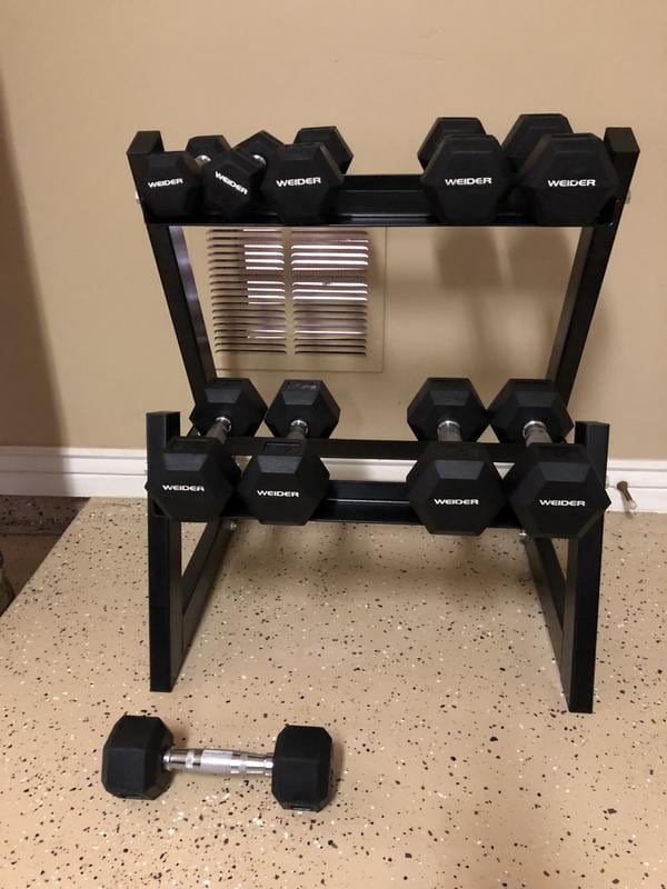 Weider dumbell rack sale