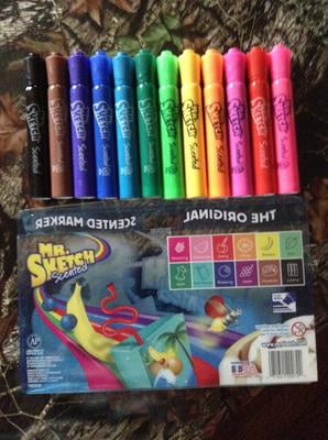 Mr. Sketch Scented Markers, Chisel Tip, Assorted Colors, 12 Pack –  ToysCentral - Europe