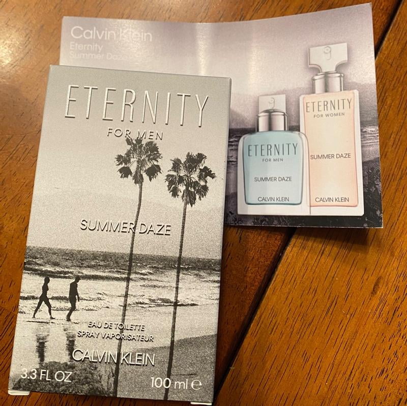 Eternity Summer Daze by Calvin Klein Eau De Toilette Spray 3.3 oz