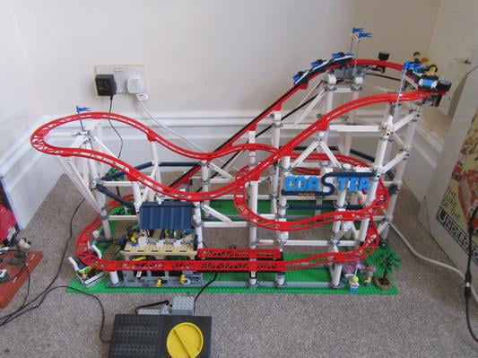 walmart lego pirate roller coaster
