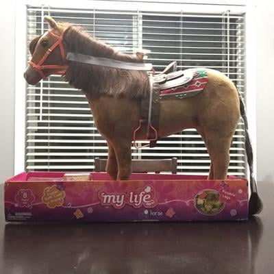 chestnut horse toy walmart