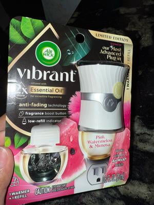 Air Wick Vibrant Plug-In Scented Oil Air Freshener Warmer Starter