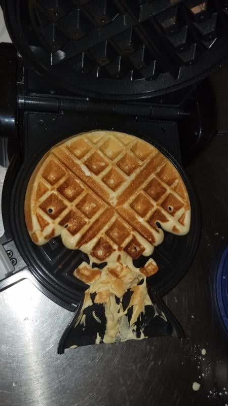 oster waffle maker vertical