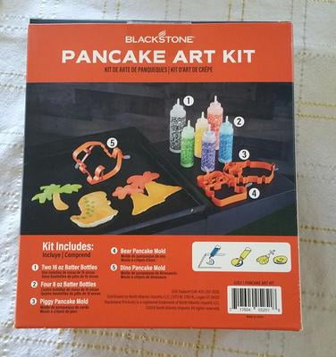 Blackstone Pancake Art Kit with 3 Molds / 6 Bottles NEW