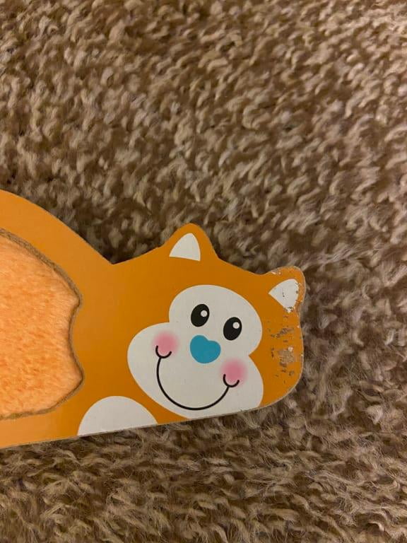 melissa and doug peek a boo touch and feel puzzle