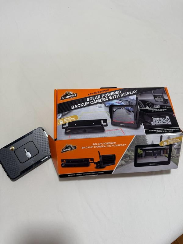 Armor All, USB Solar Backup Camera, 4.3