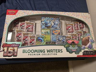 pokmon trading card game: blooming waters premium collection Pokemon Scarlet & Violet 151 Box Se JC and Sons Collectibles the product offers extensive access to the English 151 expansion and is especially aimed at Collectors Pokemon Blooming Waters Premium Collection,