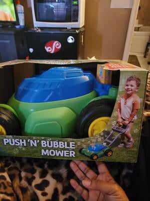 play day bubble lawn mower