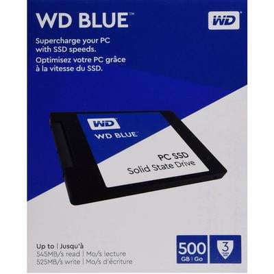 Disque Dur SSD - 3D NAND - 2.5 SATA - WDS500G2B0A - 500Go - 60 Mois