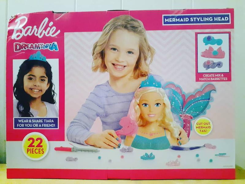 Barbie dreamtopia mermaid styling head sale