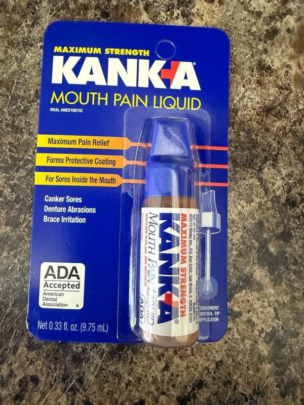 Kank-A Oral Pain Relief Liquid 1 Count 0.33 oz HSA/FSA Eligible