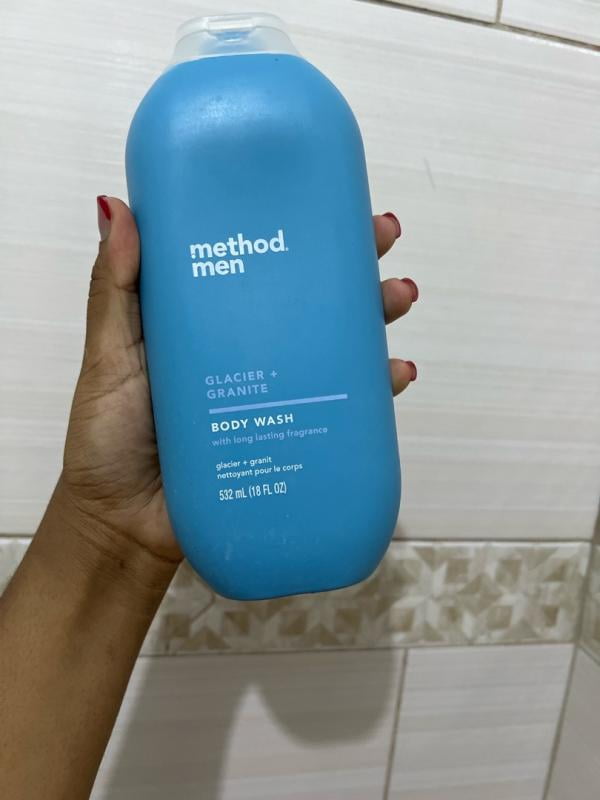 method Men Body Wash Glacier Granite 18 oz with Refreshing