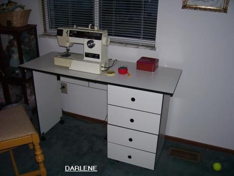 Sullivans Portable Sewing Table Assembly Instructions - Meulin