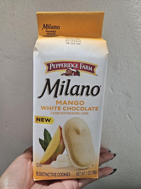 Pepperidge Farm, Milano Cookies, 7 oz, White Chocolate Mango