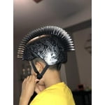 Raskullz Kids Bicycle Doodle Mohawk Helmet, Black, Age 5+, 50-54cm ...