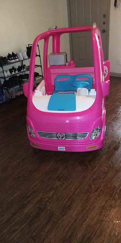 barbie van power wheels