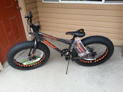 mongoose fat tire bike 24
