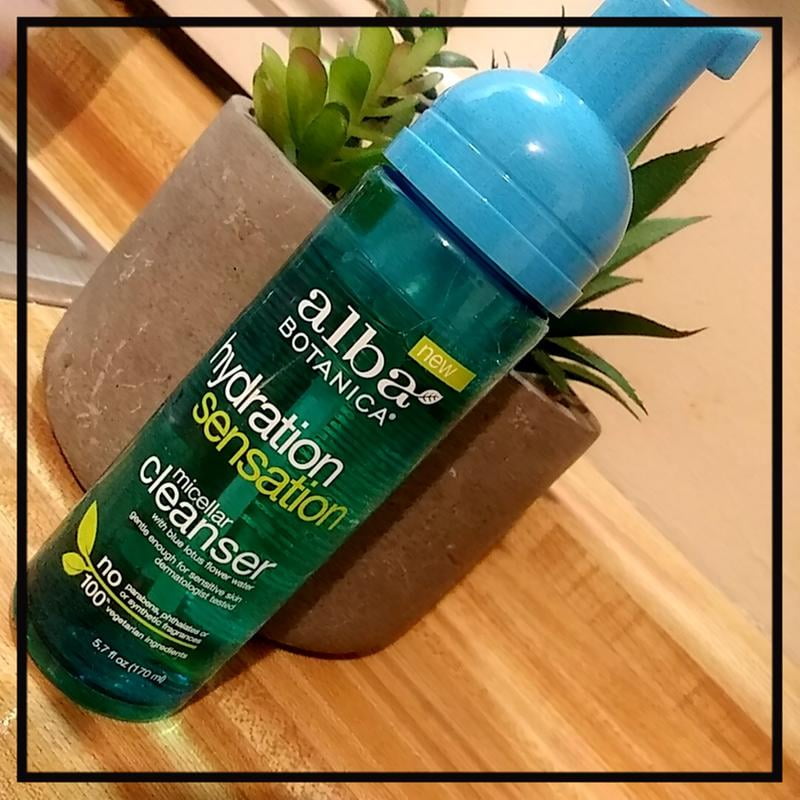 alba botanica hydration sensation micellar cleanser