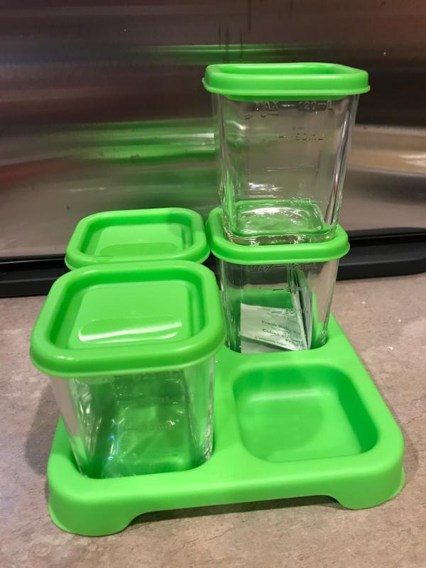 Wee Sprout Glass Baby Food Containers – The Green Mom Review