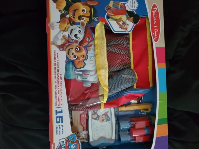 Paw Patrol Rucksack – 3D-Motiv Mit Chase, Marshall & Rubble | 32x26x11 Cm