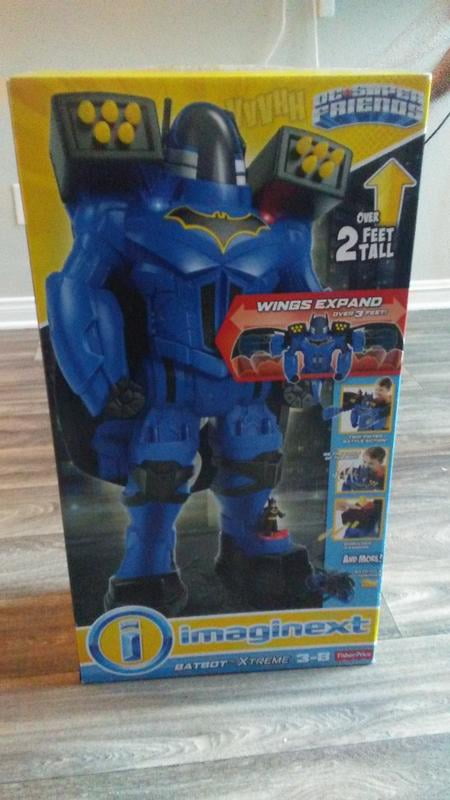 Imaginext DC Super Friends Batman Batbot Xtreme 