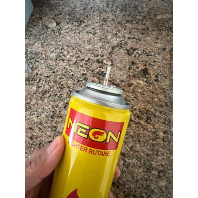 Neon Universal Butane Gas Lighter Refill – 2 Cans For Lighters And Torches