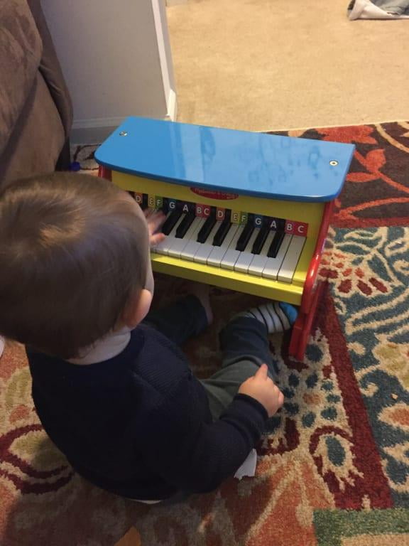 melissa and doug pink piano