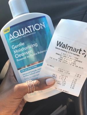 aquation gentle moisturizing cleanser