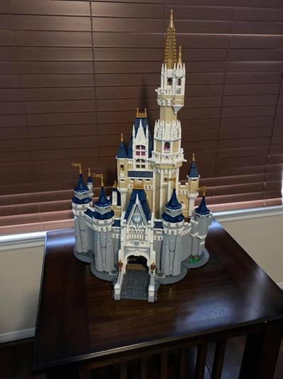 castillo disney lego walmart