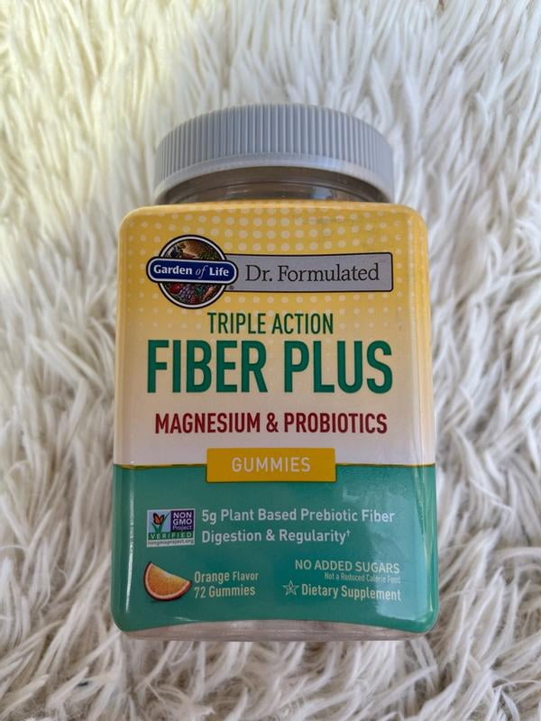 Garden of Life Dr. Formulated Prebiotic Fiber Plus Gummies, 72ct