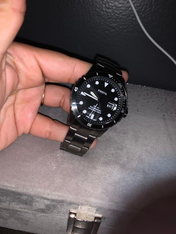 Smoke Stainless Steel Watch FS5655 
