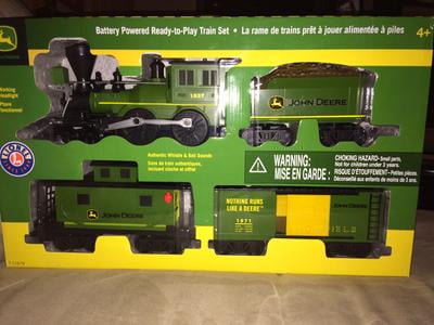 john deere ready to play train set