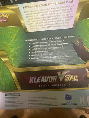 Pokemon Trading Card Games Kleavor VSTAR Collection Box - Walmart.com