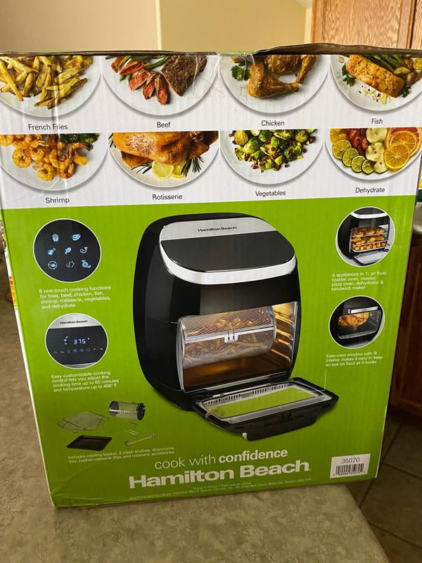 Hamilton Beach® Digital Air Fryer Oven 11.6 Quart Capacity