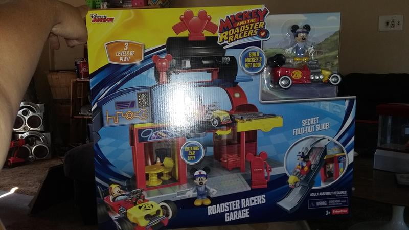 mickey mouse roadster garage