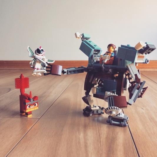 lego triple decker couch mech