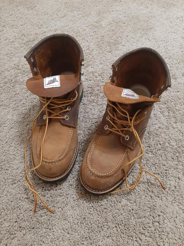 Red Wing 2942: Mens Heritage Roughneck Lace Up Copper Rough