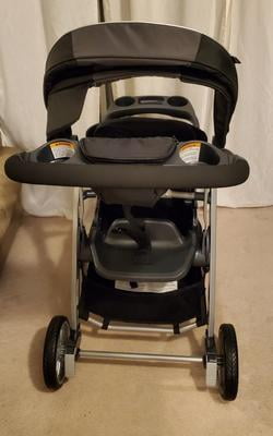 lightweight double stroller for travel Mompush Lithe Double Travel Lightweight Twin Stroller Infant and Toddler  New Black