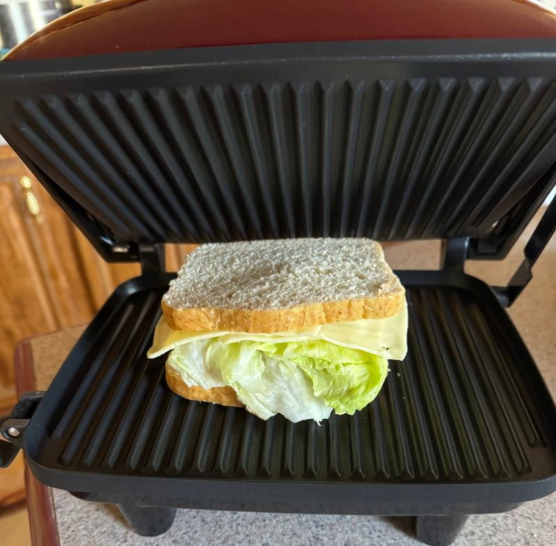 Hamilton Beach Panini Press Sandwich Maker, Electric Indoor Grill