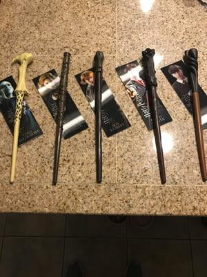 Noble Collections Harry Potter Mystery Wand Contains 1 Of 9 Collectible Wands Walmart Com Walmart Com