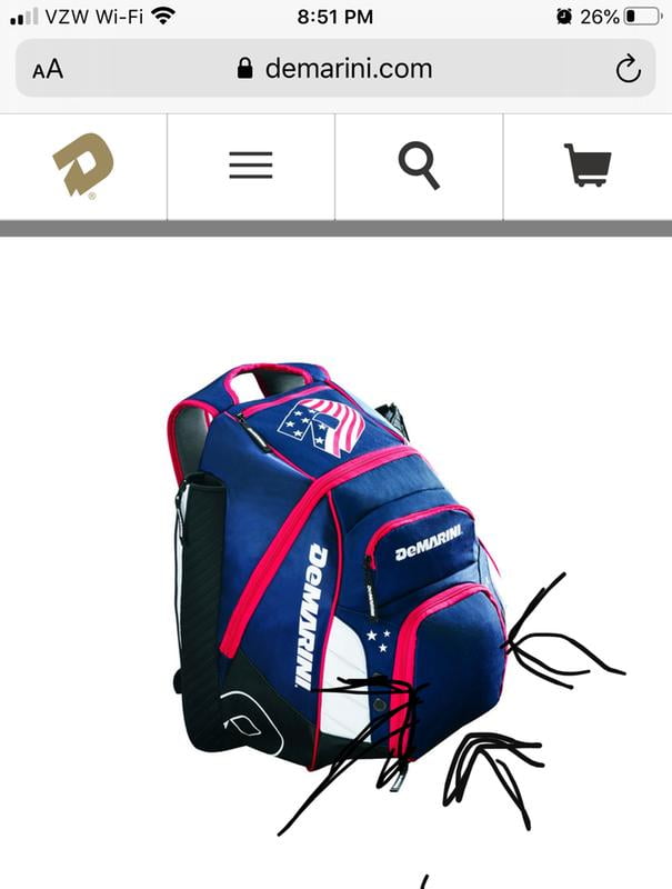 demarini bat bag replacement panel