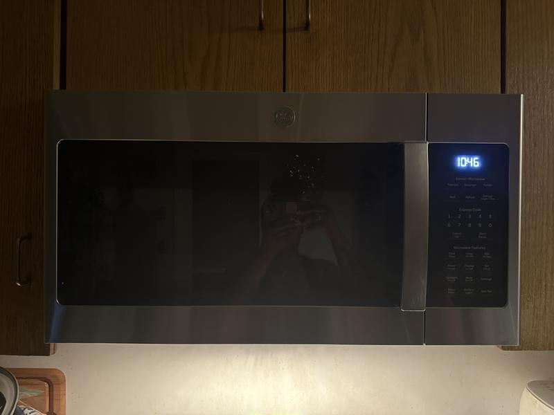 GE 1.7 Cu. Ft. Over-the-Range Stainless Steel Vent Microwave Oven