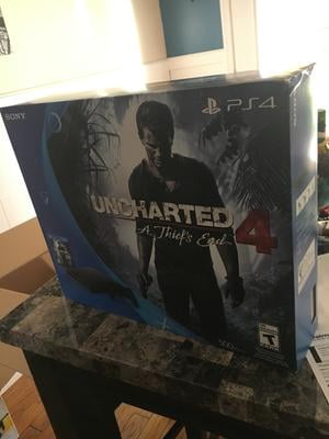 Sony PlayStation 4 Slim 500GB Uncharted 4: A Thief's End Bundle cor preto  onyx