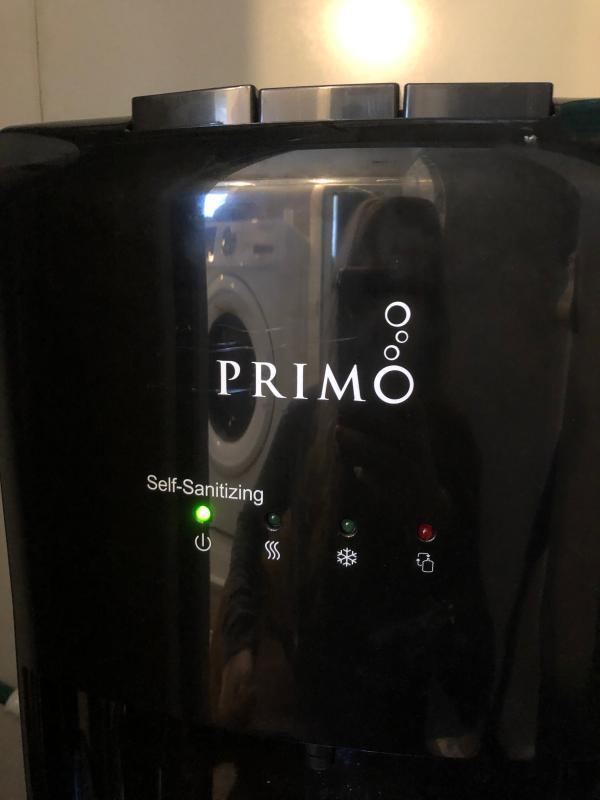 Primo Black Bottomloading Cold And Hot Water Cooler