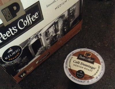 Peets Cafe Domingo Medium Roast Coffee 88 K Cup Pod Pack of 4 22