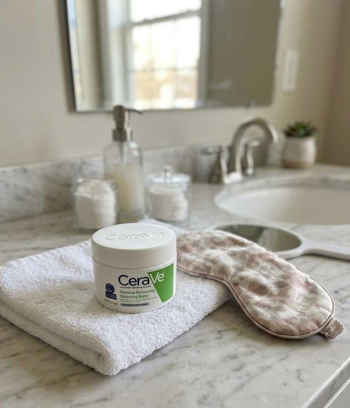 CeraVe Hydrating Cleansing Balm Face Makeup Remover with Ceramides